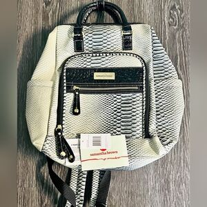 Samantha Brown Ombre Snakeskin Backpack